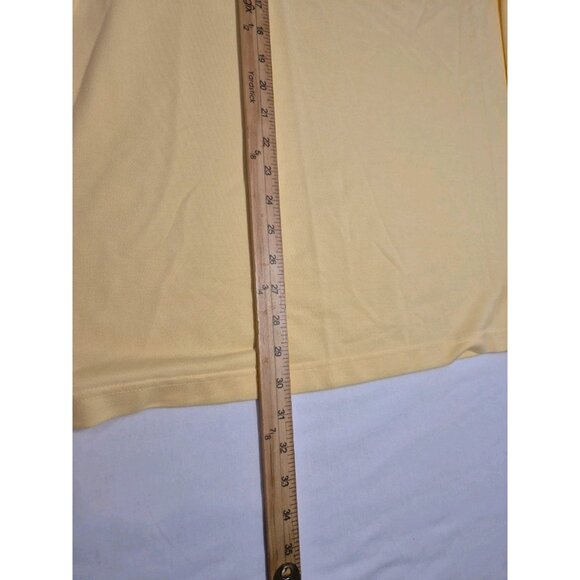 Roundtree & Yorke Gold Label Polo Shirt Men's Size XXL Yellow Pima Cotton NWT 54 - Picture 10 of 10